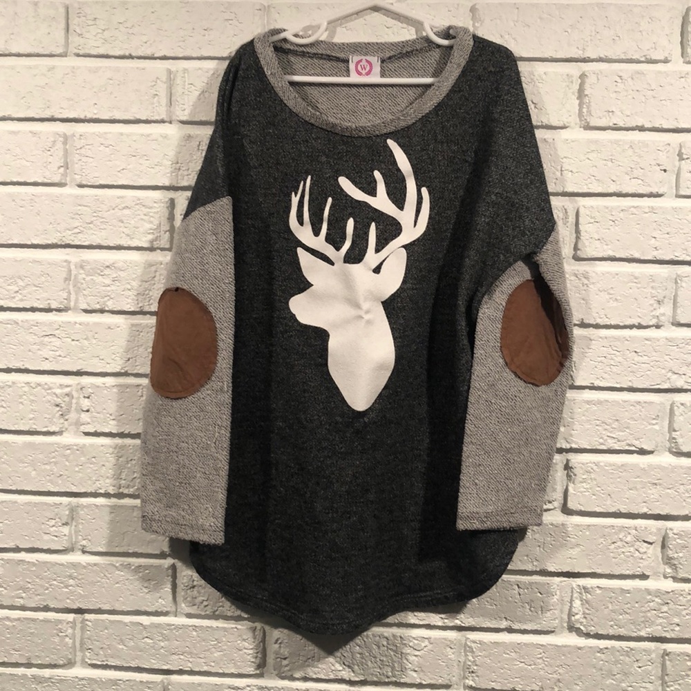 🤍 Girls Reindeer Sweatshirt 🤍